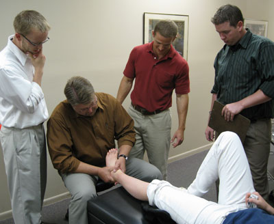Chiropractic interns at A Functional Life New Brighton, MN